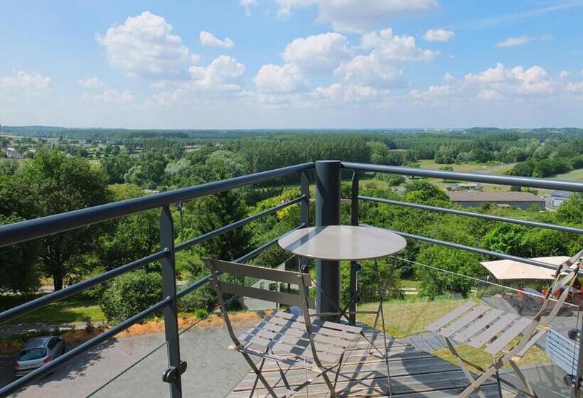 テラス付きスタンダードルーム, Logis Hôtel Restaurant Imago