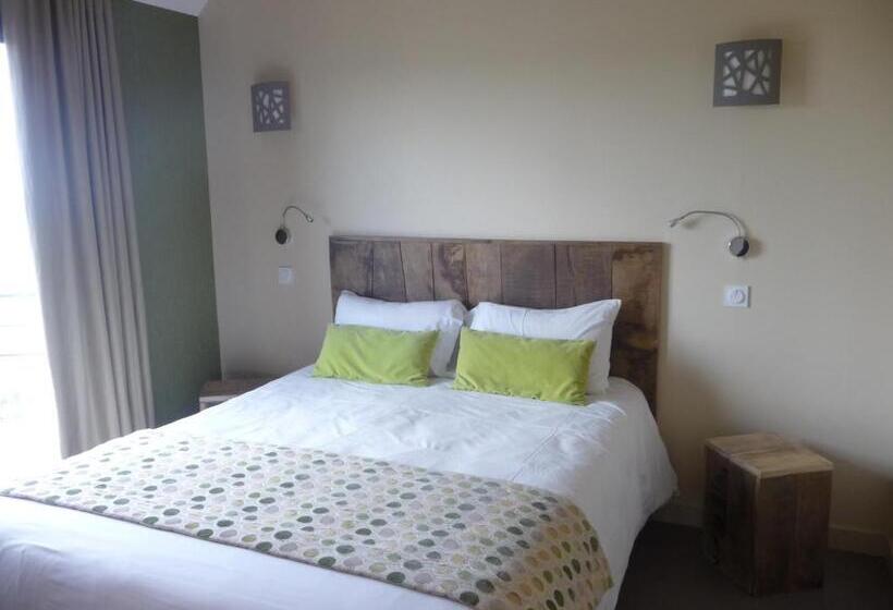 テラス付きスタンダードルーム, Logis Hôtel Restaurant Imago