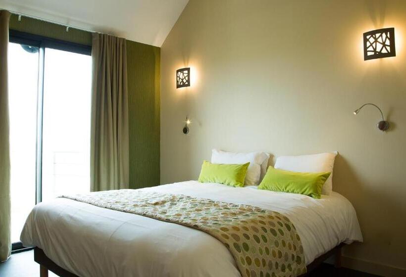 テラス付きスタンダードルーム, Logis Hôtel Restaurant Imago