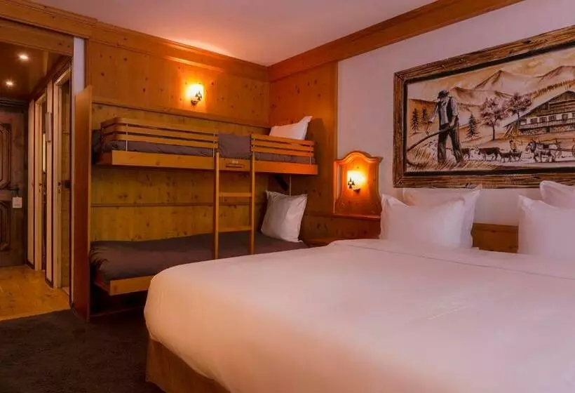 ４ベッドルームクラシックタイプ, Hôtel Macchi Restaurant & Spa