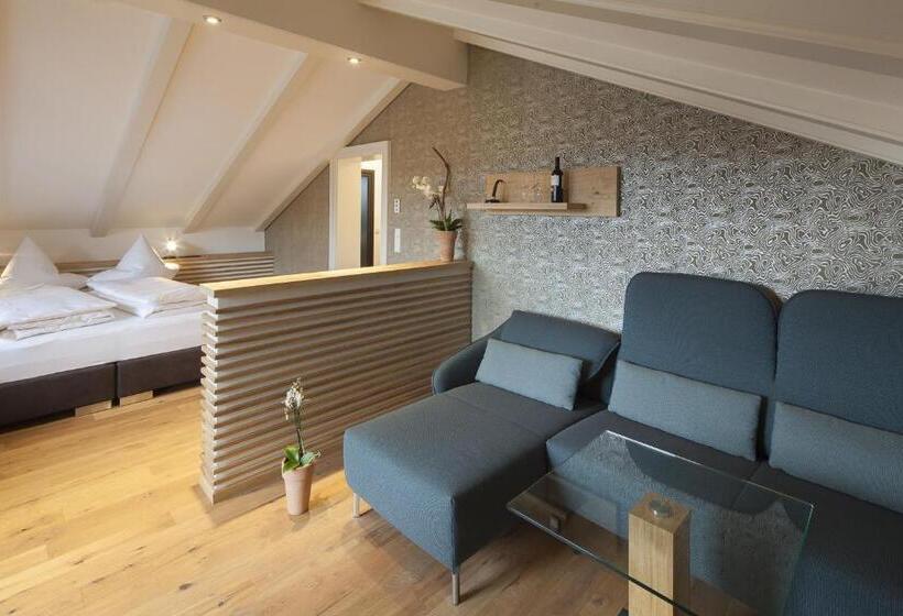 اتاق لوکس با بالکن, Boutique Hotel Gams