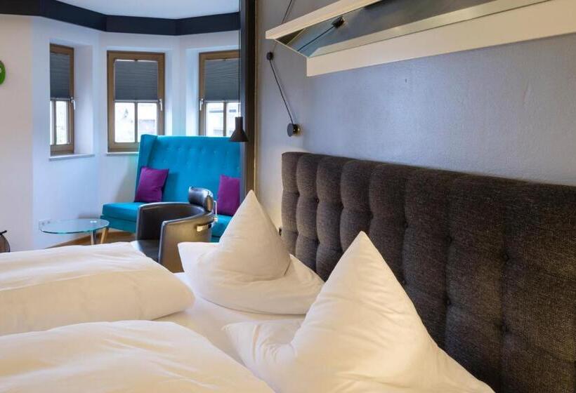 اتاق لوکس با بالکن, Boutique Hotel Gams