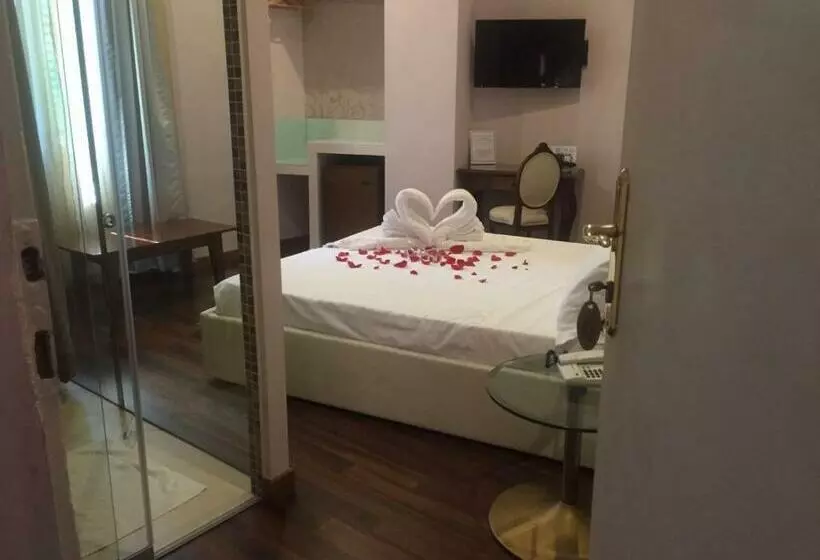 اتاق لوکس با چشم‌انداز شهر, Antico Hotel Moderno
