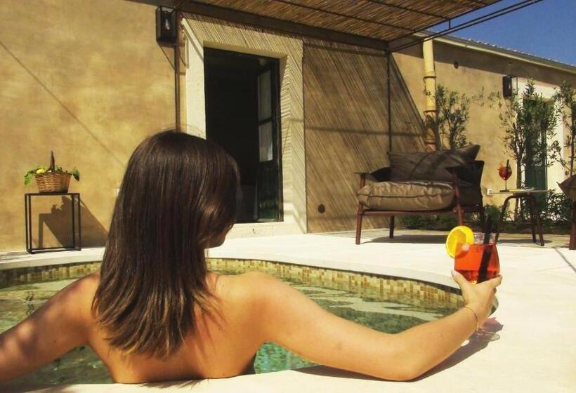 סוויטת ג'וניור עם בריכה, Baglio Siciliamo Country House