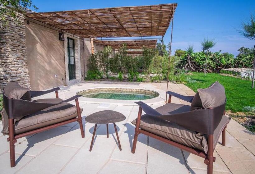 סוויטת ג'וניור עם בריכה, Baglio Siciliamo Country House