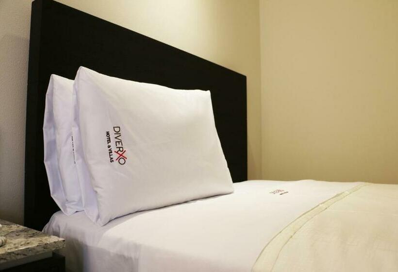 스탠다드 룸 더블 침대 2개, Diverxo Hotel & Villas
