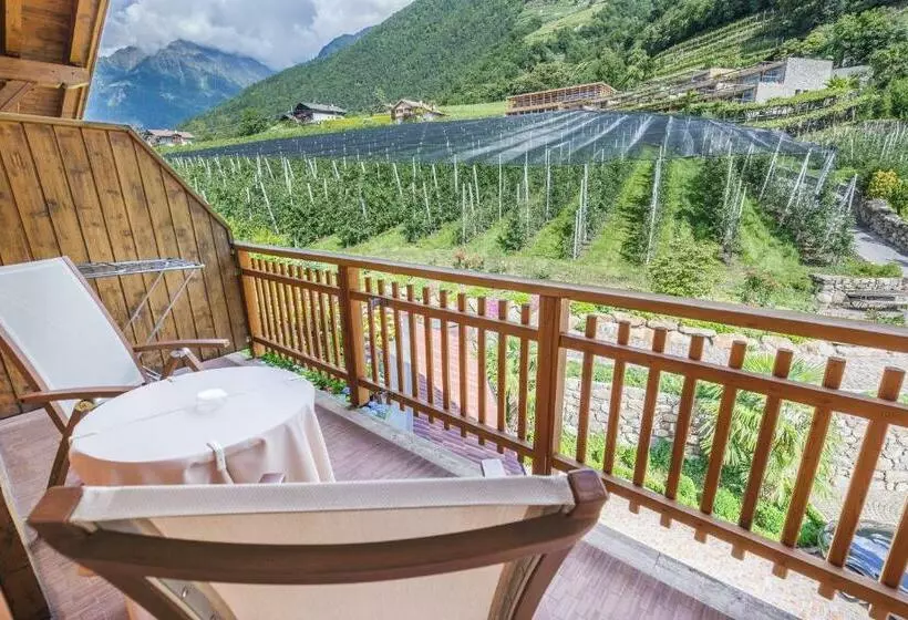 Standard Einzelzimmer mit Balkon, Kassian