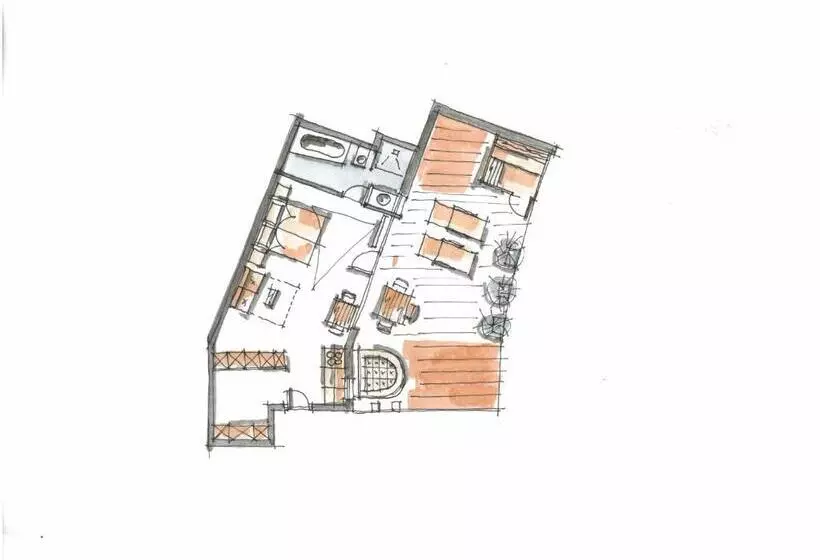 デラックススタジオ, Residence Sägemühle