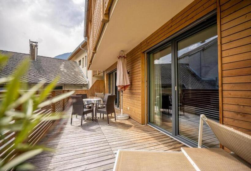 带1个卧室的带阳台的公寓, Residence Sägemühle