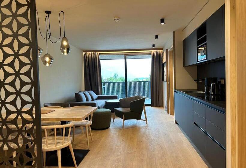 带按摩浴盆的套房, Residence Sägemühle