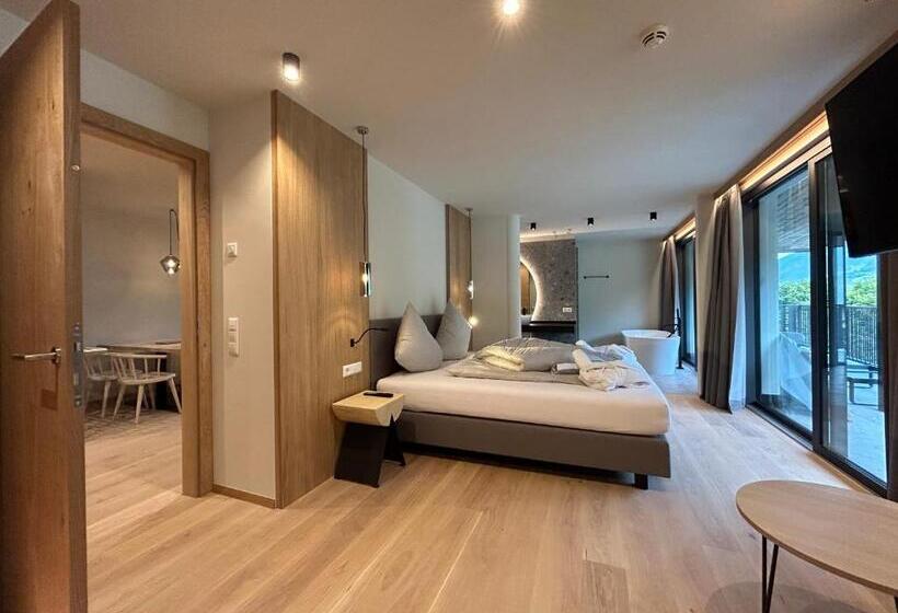 带按摩浴盆的套房, Residence Sägemühle