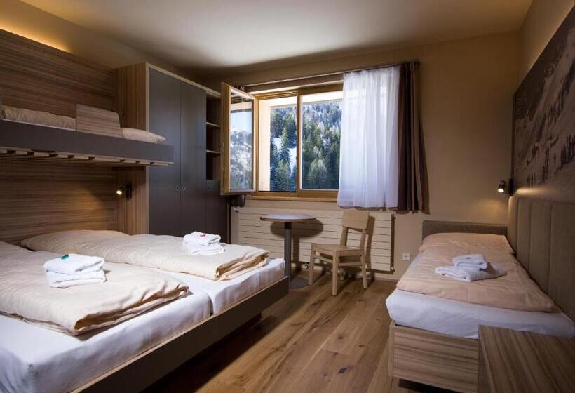 اتاق استاندارد چهار تخته, Jufa Hotel Malbun