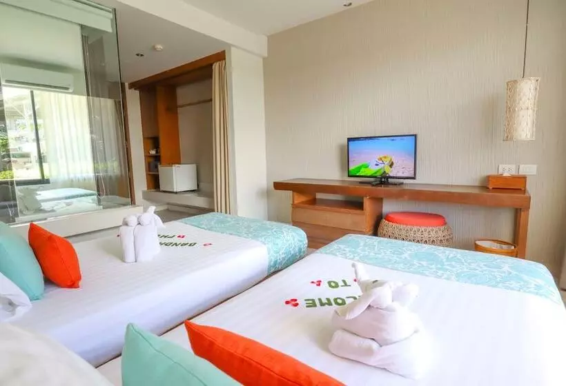 バルコニー付きデラックスルーム, Bandara Phuket Beach Resort