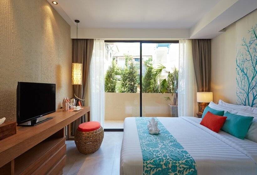 חדר דלוקס עם מרפסת, Bandara Phuket Beach Resort