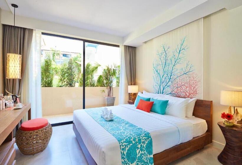 חדר דלוקס עם מרפסת, Bandara Phuket Beach Resort