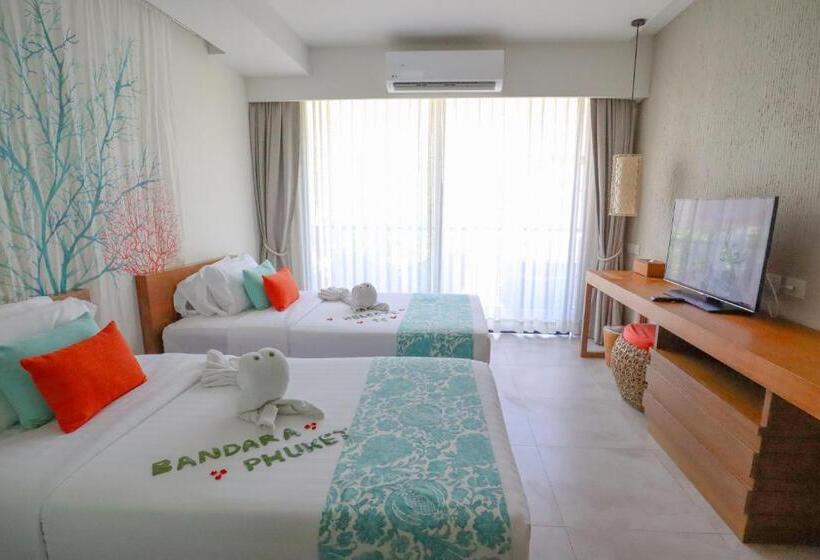 חדר סטנדרט צדדי נוף לים, Bandara Phuket Beach Resort