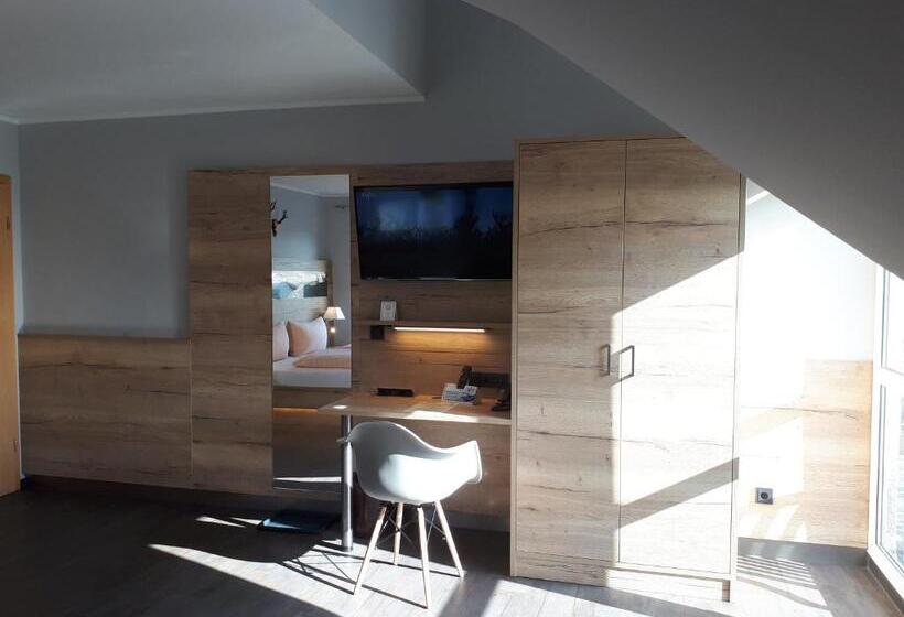 주니어 스위트 발코니, Bigger Hof   Wirtshaus Platzhirsch Am Jahnplatz