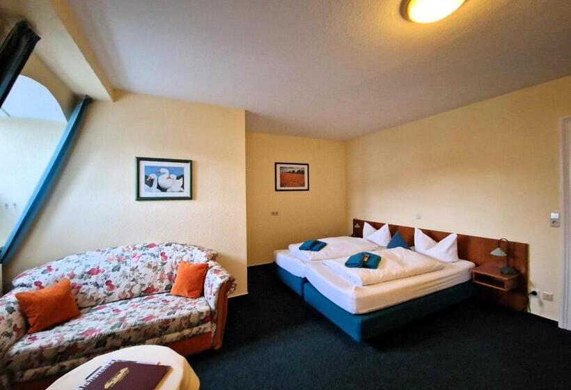 غرفة كمفورت مطلة على البحيرة, Fährhaus Niederkleveez