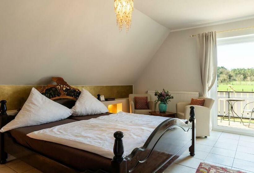 Апартаменты 1 Спальня с Балконом, Landhaus Calluna