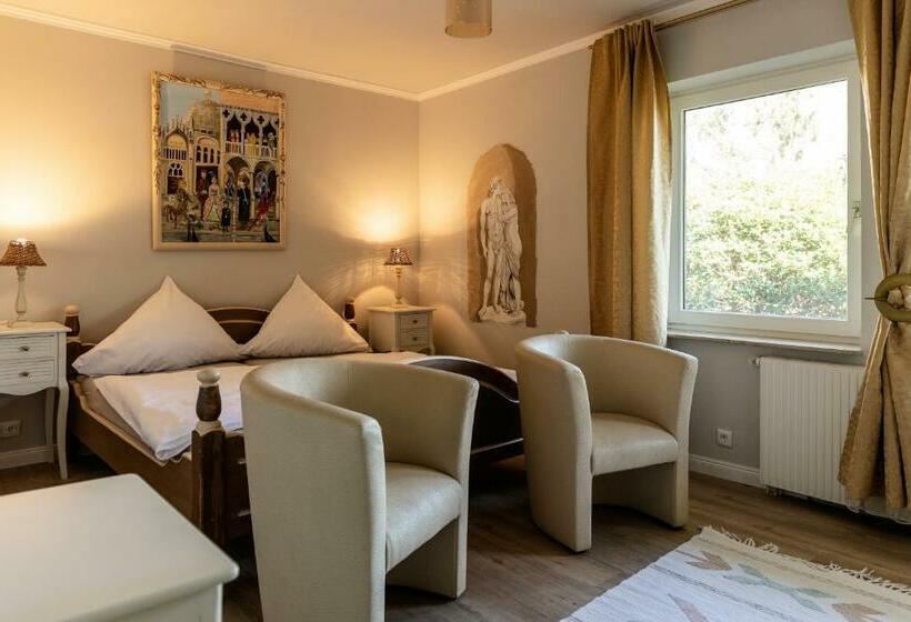 Апартаменты 1 Спальня с Террасой, Landhaus Calluna