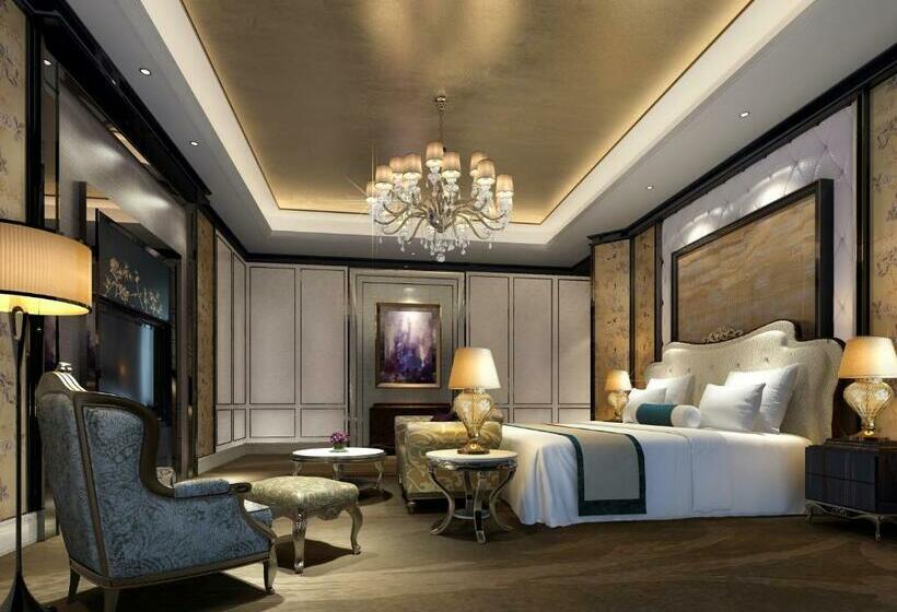 Номер Deluxe Кровать Кинг, Wanda Realm Longyan