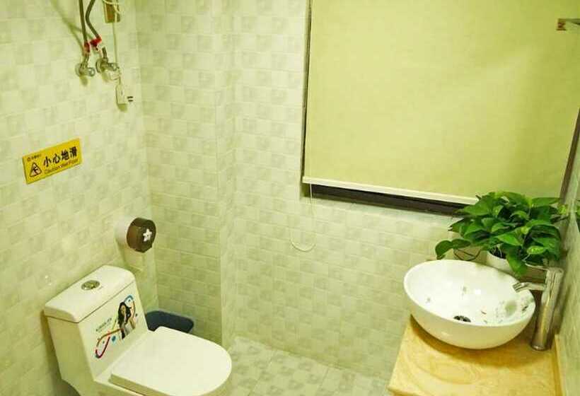 غرفة قياسية, Bajie Youth Hostel Tianmenshan Train Station