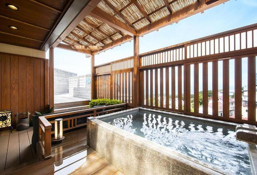 غرفة قياسية مزوَّدة بشُرفة, Oyado Tamaki