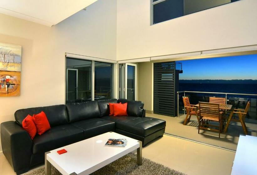 דירת שני חדרים עם מרפת, Bunbury Seaview Apartments