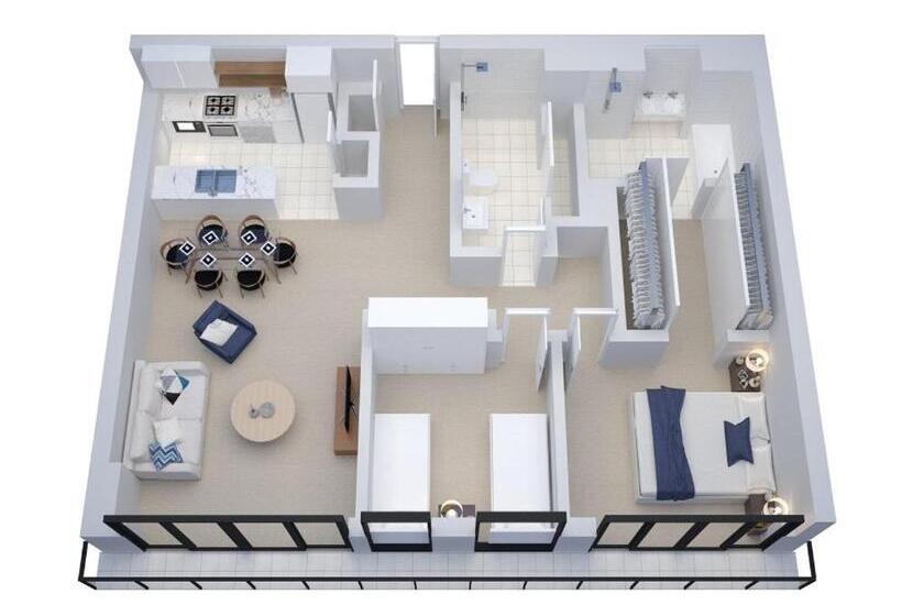 プレミアム２ベッドルームアパート, Corporate Keys   Freshwater Place