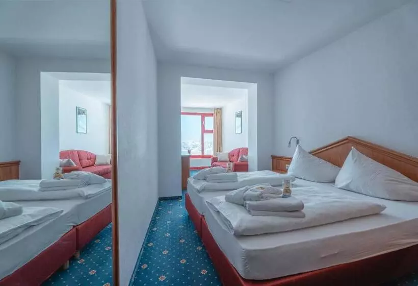 اتاق استاندارد با چشم‌انداز کوهستان, Glacier Hotel Grawand