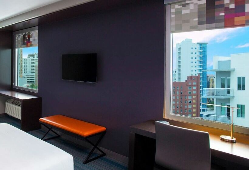غرفة ديلوكس مطلة على المدينة, Aloft Sarasota