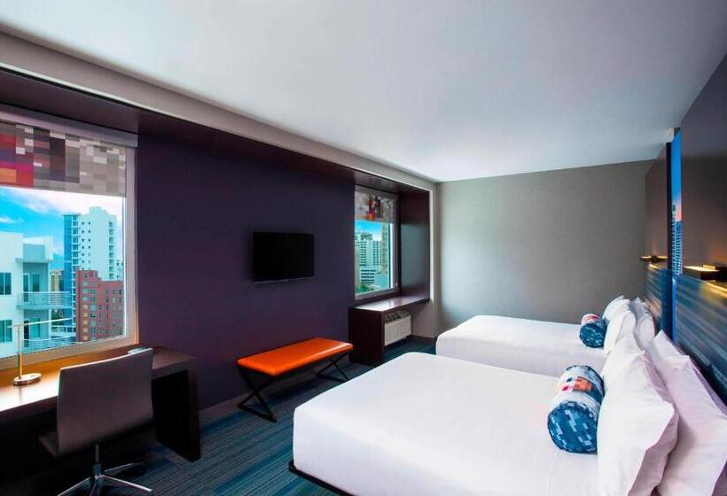 غرفة ديلوكس مطلة على المدينة, Aloft Sarasota