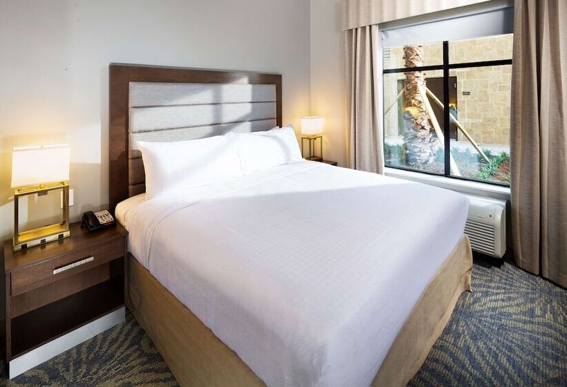 带大床的套房, Homewood Suites By Hilton Houston / Katy Mills Mall