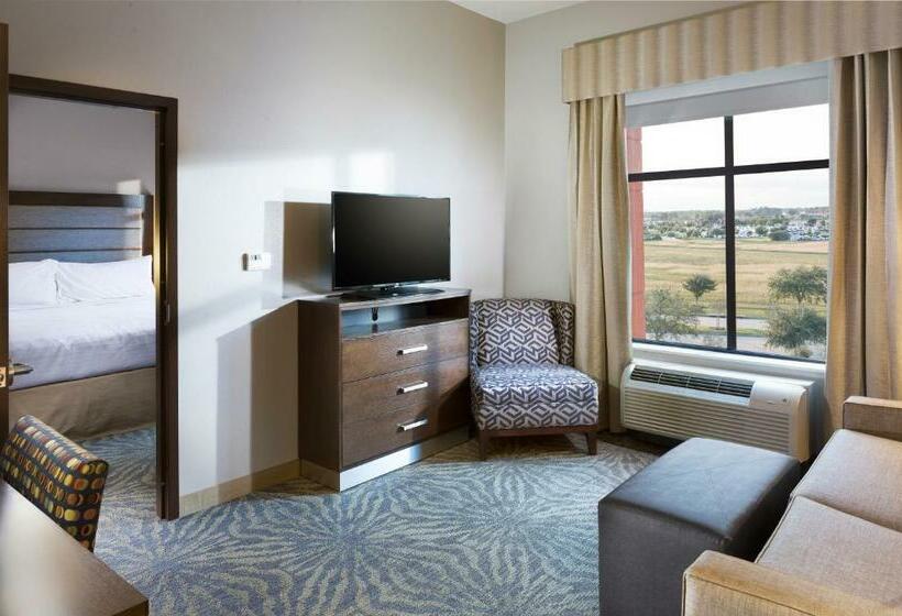 带大床的套房, Homewood Suites By Hilton Houston / Katy Mills Mall