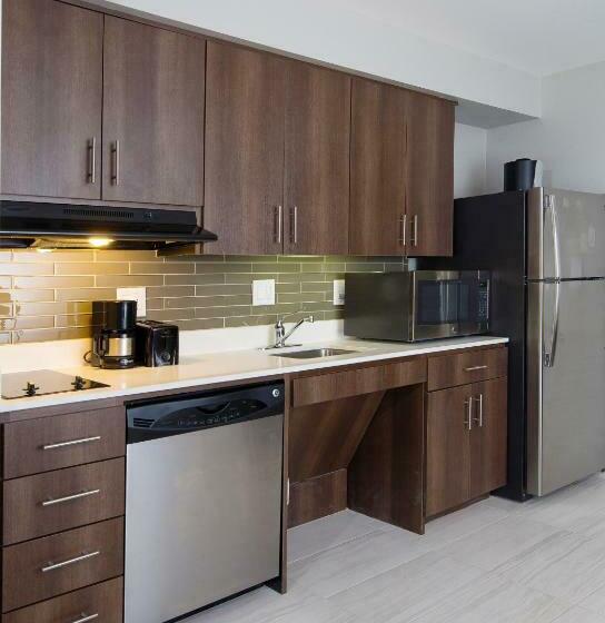 带大床的标准工作室, Homewood Suites By Hilton Houston / Katy Mills Mall