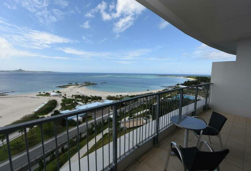 Deluxe Kamer met Uitzicht op Zee, オリオンホテルモトブリゾート&スパ