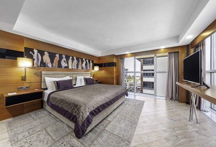 小型套房带海景, Park Dedeman Trabzon