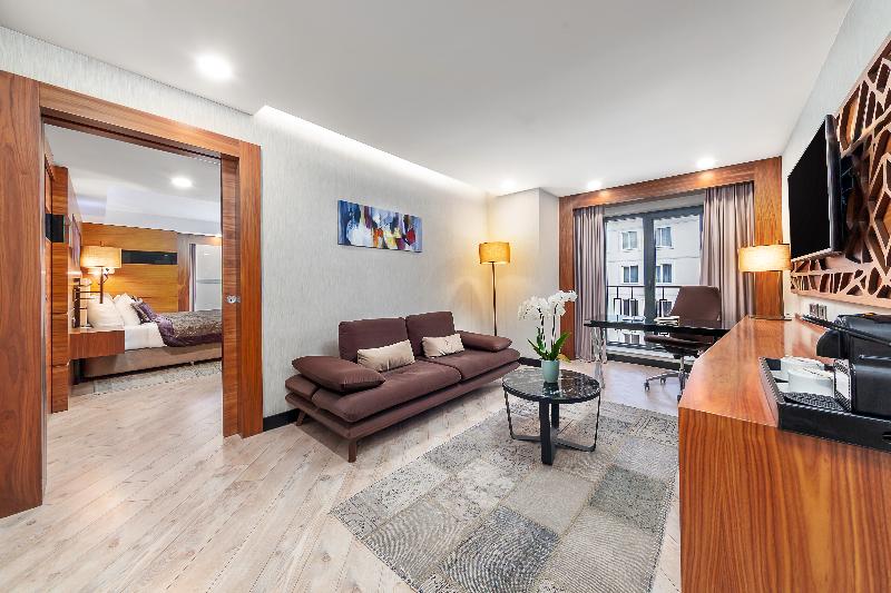 小型套房带海景, Park Dedeman Trabzon