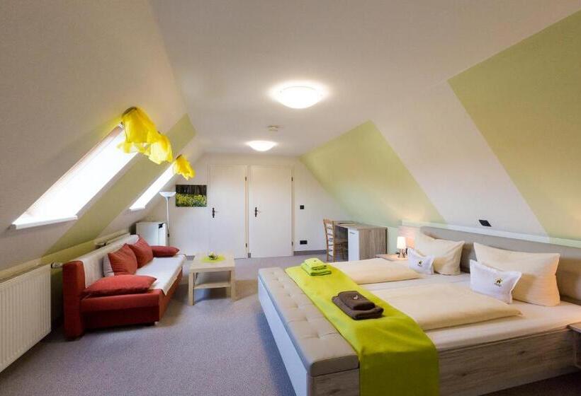 غرفة عائلية, Kräuterhotel Garni Zur Klostergrotte