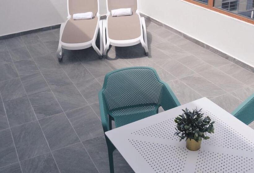 テラス付きスタンダードワンルーム, Aparthotel Idafe