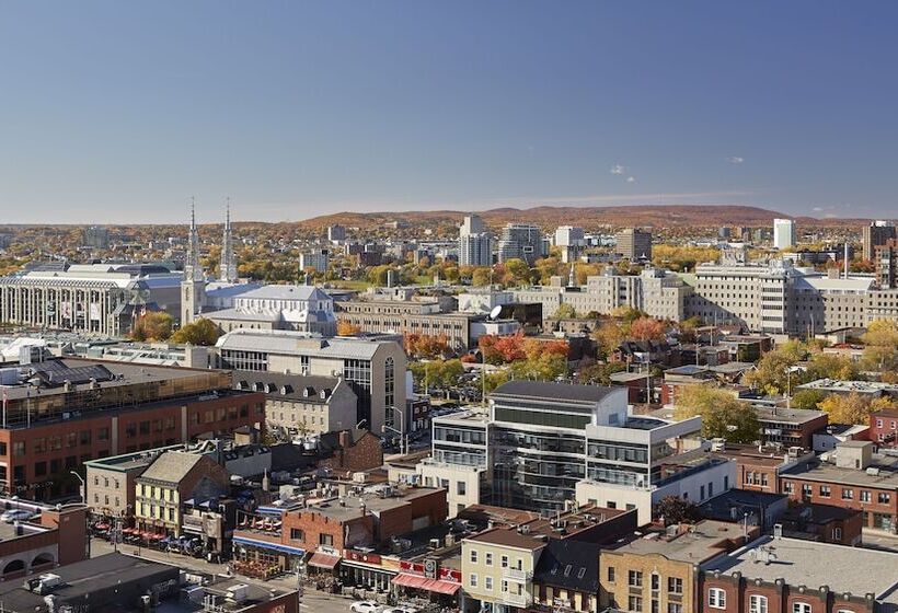 带2个双人床的标准工作室, Andaz Ottawa Byward Market, By Hyatt