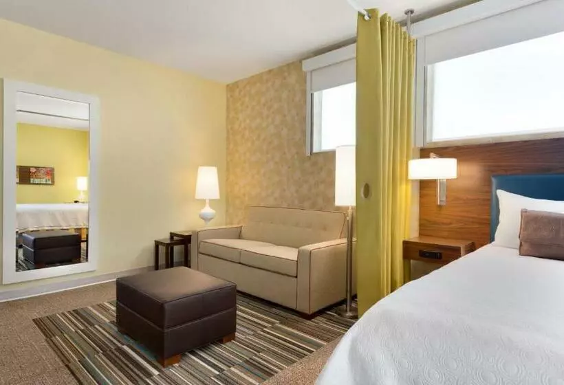 キングサイズベッドのスイートルーム, Home2 Suites By Hilton Cleveland Beachwood