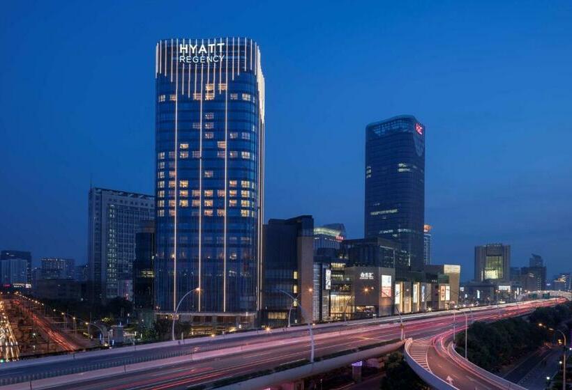 스탠다드 룸 킹사이즈 침대, Hyatt Regency Shanghai, Wujiaochang