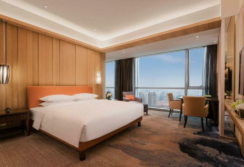 클럽 룸 킹침대, Hyatt Regency Shanghai, Wujiaochang