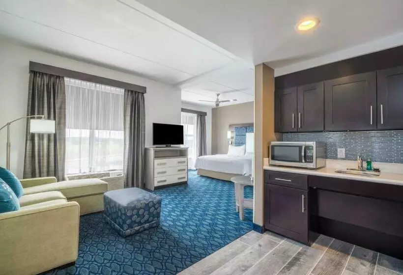キングサイズベッドのデラックススイート, Homewood Suites By Hilton Philadelphia Plymouth Meeting