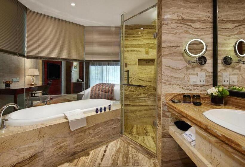 חדר דחוקס עם מיטת קינג, Howard Johnson Tianyuan Resort Jiuzhaigou