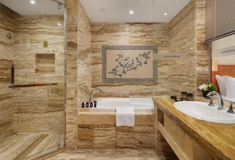 חדר דחוקס עם מיטת קינג, Howard Johnson Tianyuan Resort Jiuzhaigou