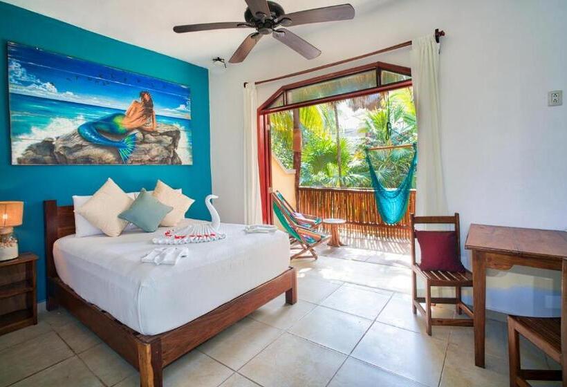 اتاق استاندارد با بالکن, Playa Canek Beachfront Eco