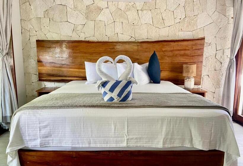 اتاق استاندارد با بالکن, Playa Canek Beachfront Eco