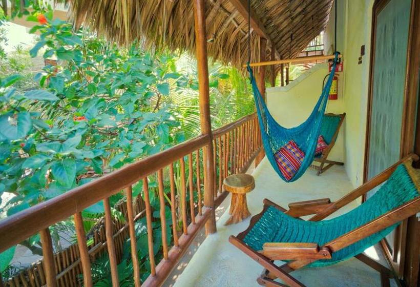 اتاق استاندارد با چشمانداز باغ, Playa Canek Beachfront Eco